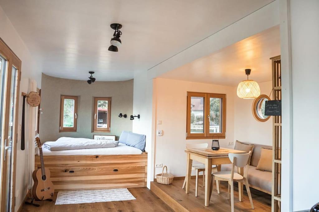 Villa Wohnwagon Paul - Autarkie erleben! - Tiny House Oberschneiding Exterior foto