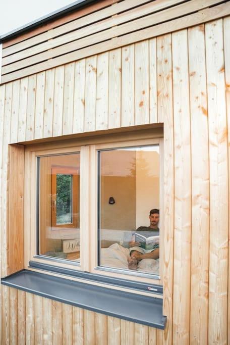 Villa Wohnwagon Paul - Autarkie erleben! - Tiny House Oberschneiding Exterior foto